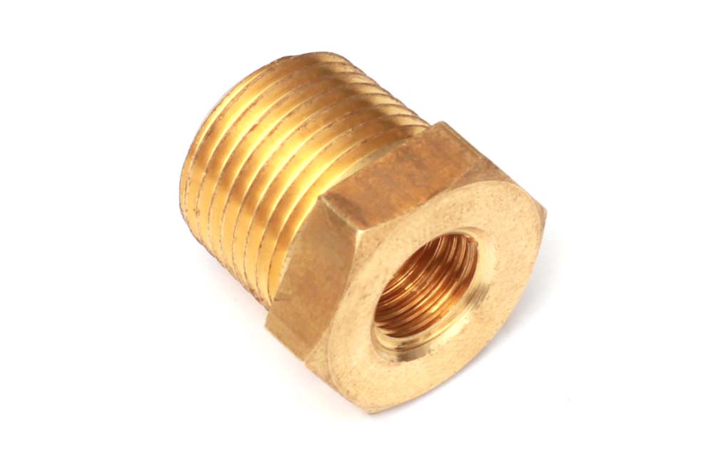 Haltech Adaptor - Brass 1/8" NPTF to 3/8" NPTF