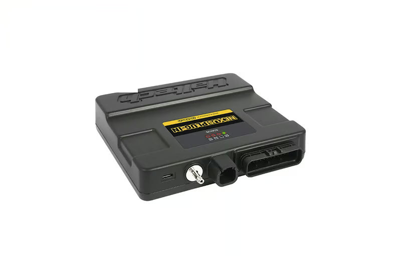 Haltech HT-231001 Nexus Plug-in ECU showing USB-C port and auxiliary connector