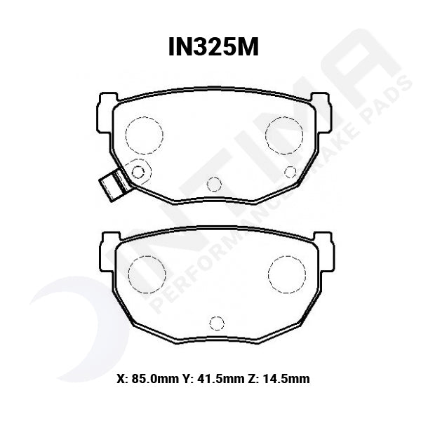 Nissan 180SX/Silvia 1988-1990 S13 CA18DET IN325 Intima SR Rear