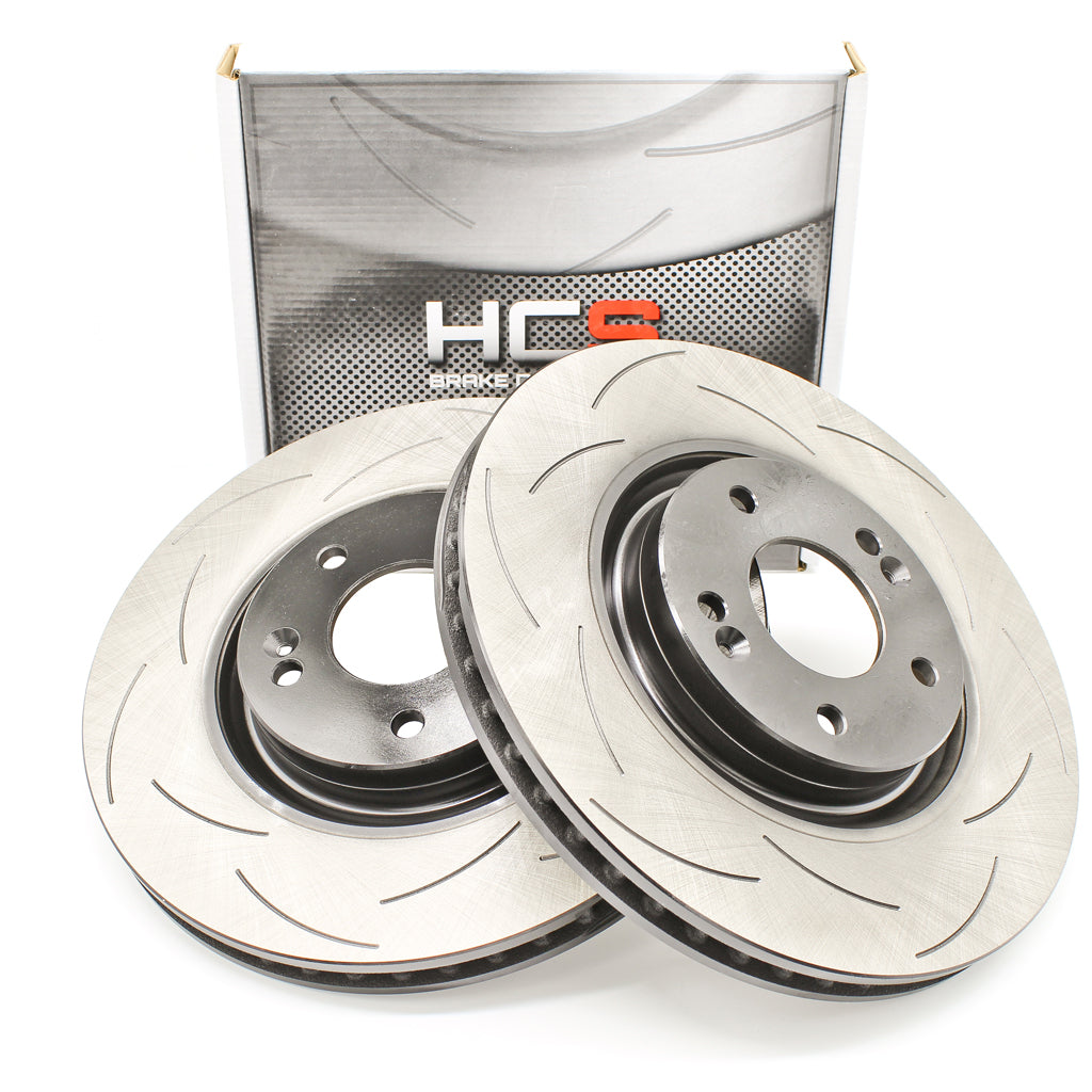 Intima HCS slotted front brake rotor pair 320mm for Hyundai i20N β HCR32891