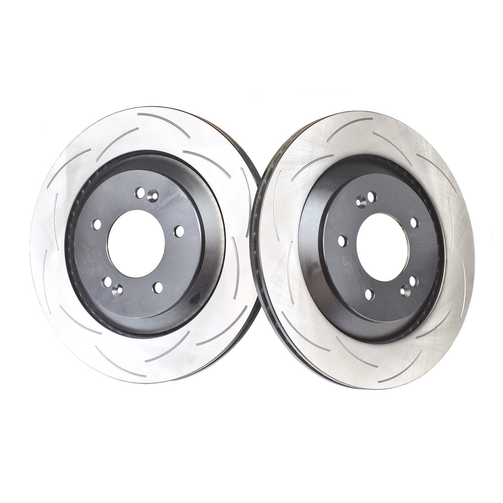 Intima HCS slotted rear brake rotor pair 314mm for Hyundai i30N and Kona N β HCR34548