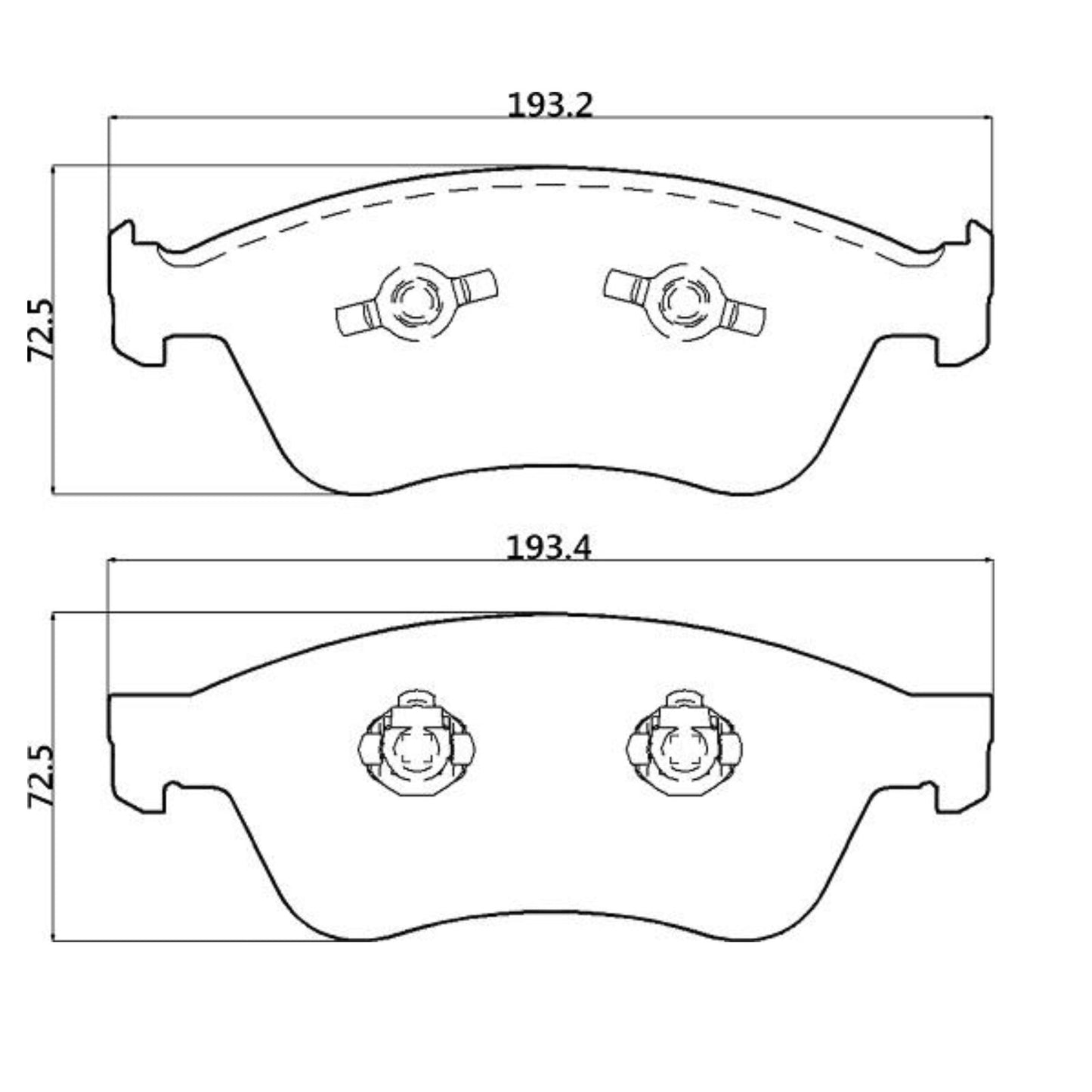WinmaX W2 Street Performance Brake Pads Audi A8 / S6 Quattro / SQ5 FRONT