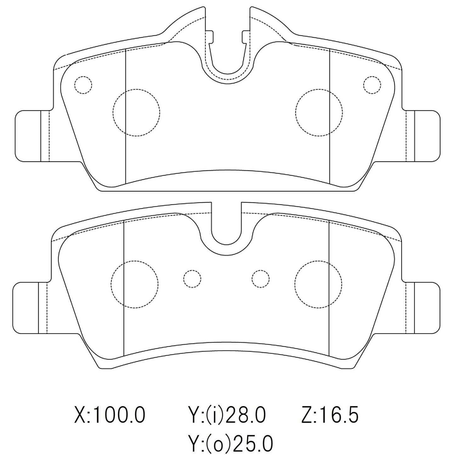 WinmaX W3 Performance Trackday Brake Pads MINI F56 Rear