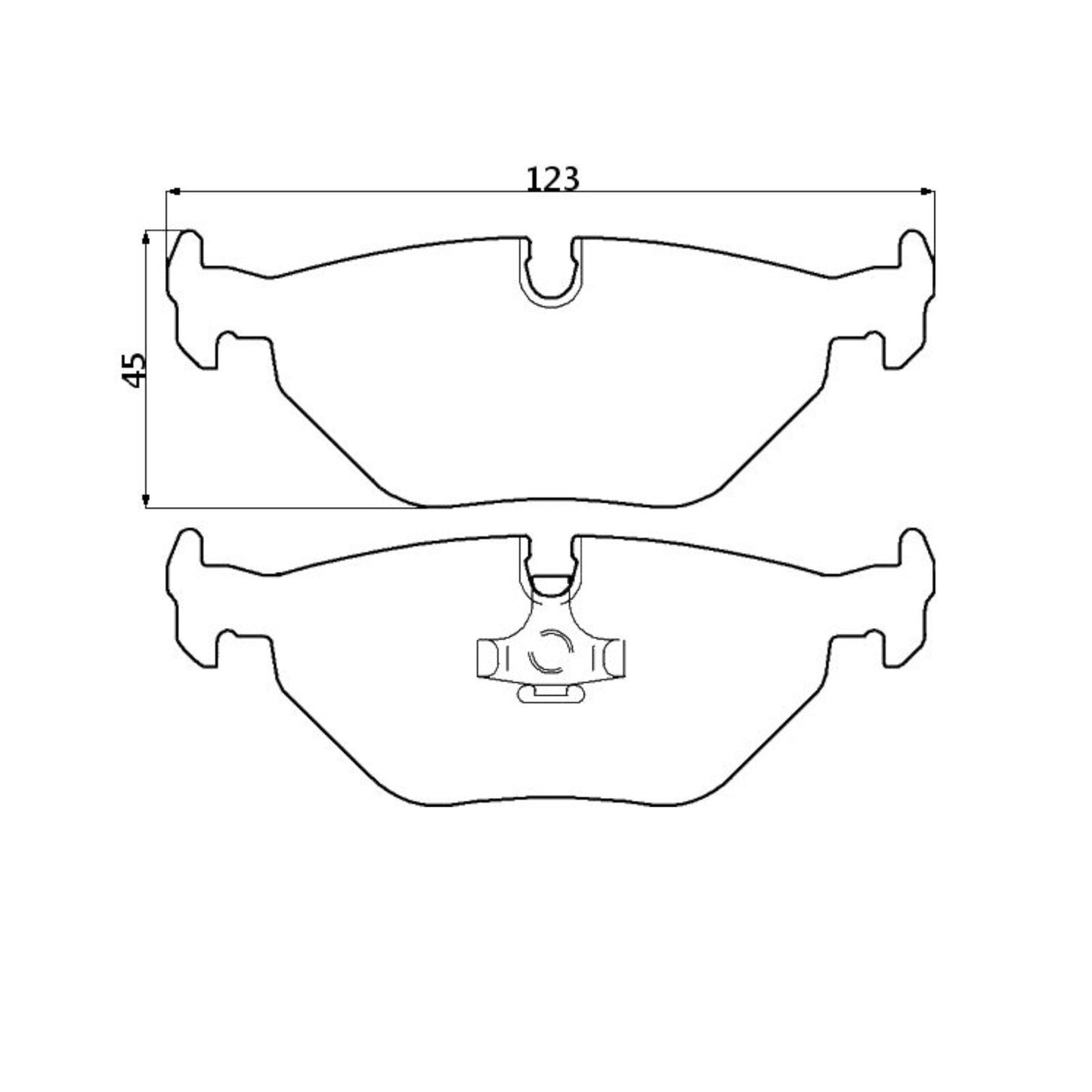 winmax w5 high performance brake pads designed for use in motorsport and racing. BMW E36 Rear