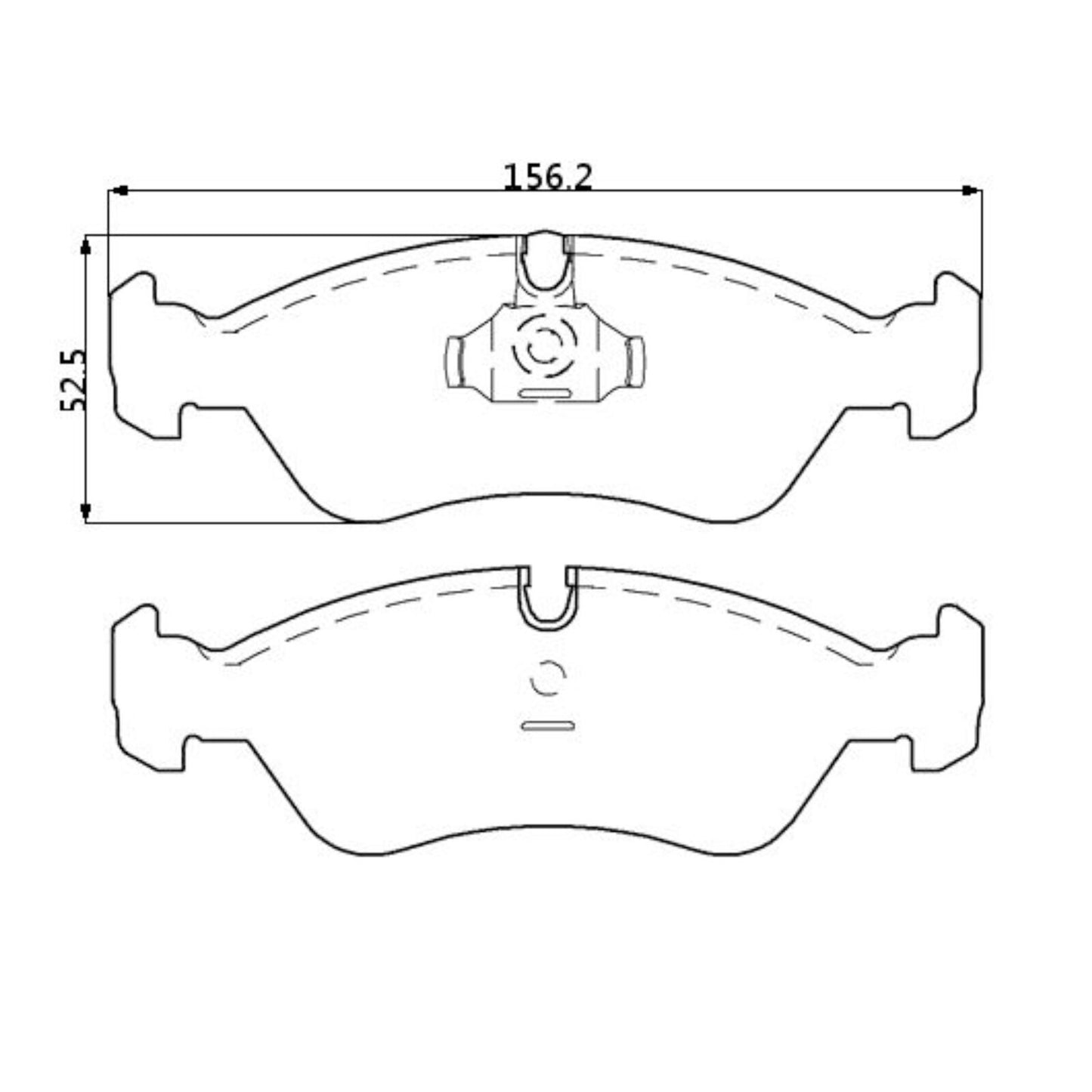 WinmaX W6.5 Race Brake Pads Holden Astra 95 Front