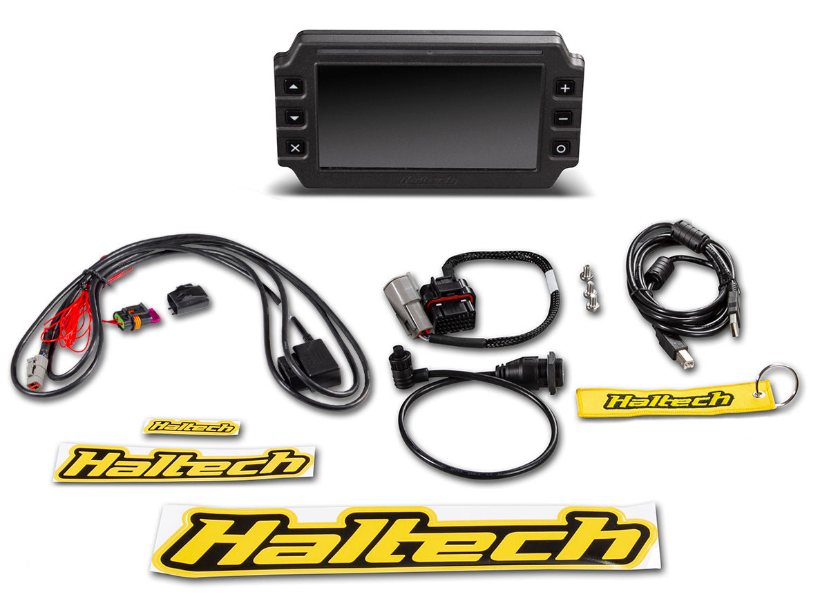Motorsport application of Haltech IC-7 digital dash