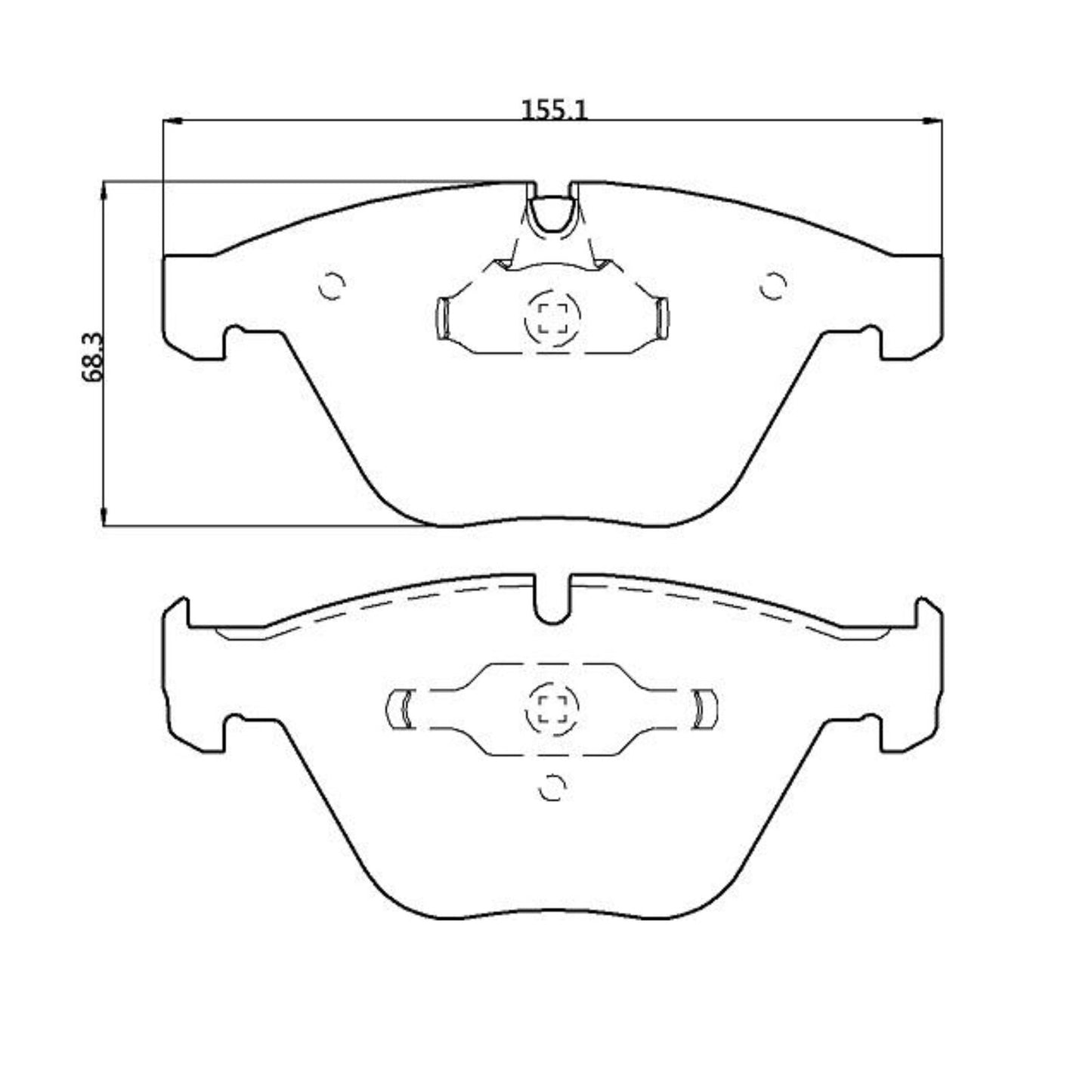 WinmaX W1 Street Performance Brake Pads AP Racing 6 pot RD54