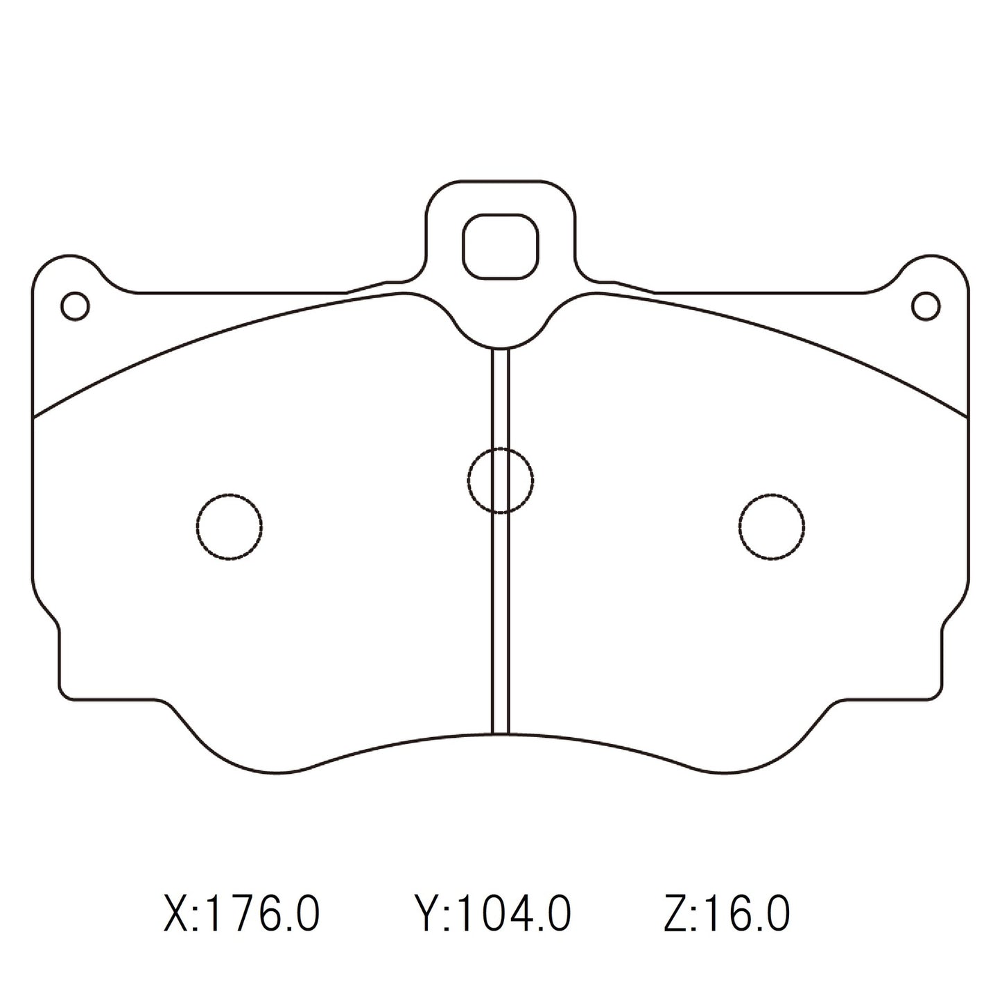 Winmax high performance brake pads with little to no fade resistance designed for racing, drifting and rallying.