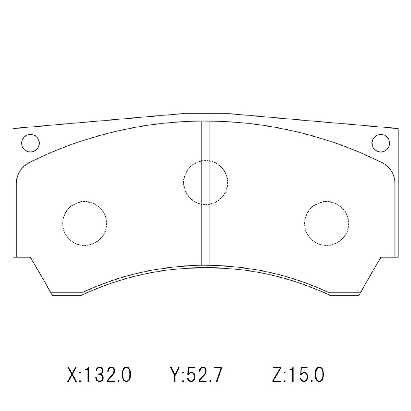 WinmaX W1 Street Performance Brake Pads Alcon CAR98 (Mono4) - Racing Solutions