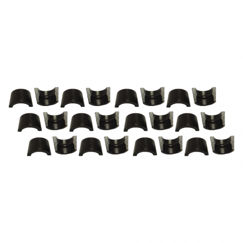 Single Radius Groove Hardened Valve Locks - 10701-12 Single Groove Machined Lock - Set of 12 - 10701-12