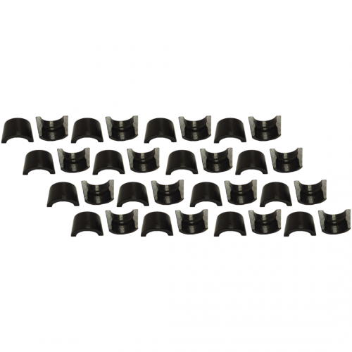 Single Radius Groove Hardened Valve Locks - 10701-16 Single Groove Machined Lock - Set of 16 - 10701-16