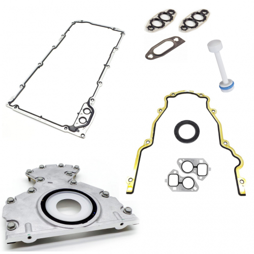 LS Rear Cover & Bottom End Gasket Kit - LSBLOCKKIT
