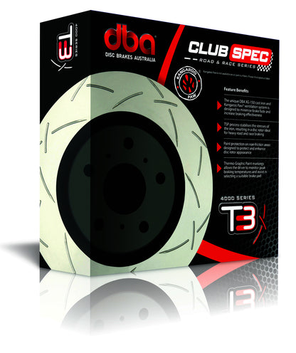 DBA 4000 T3 disc pair Hyundai i30N high performance front rotors