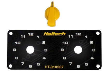 Haltech Dual Switch Panel Only