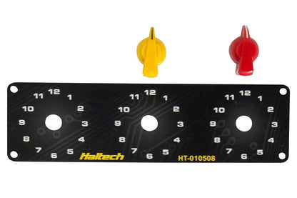 Haltech Triple Switch Panel Only
