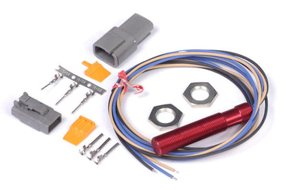 Haltech "Red" Single Channel Hall Effect Sensor with Deutsch DTM-3 connector kit - M12x1.0 thread