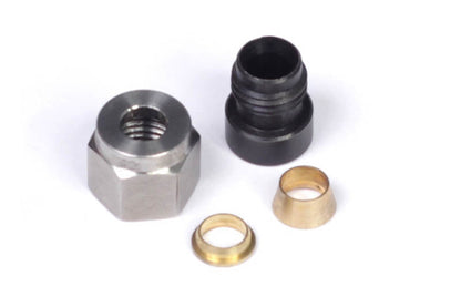 Haltech 1/4 inch Mild Steel Weld-on Kit with nut and ferrule