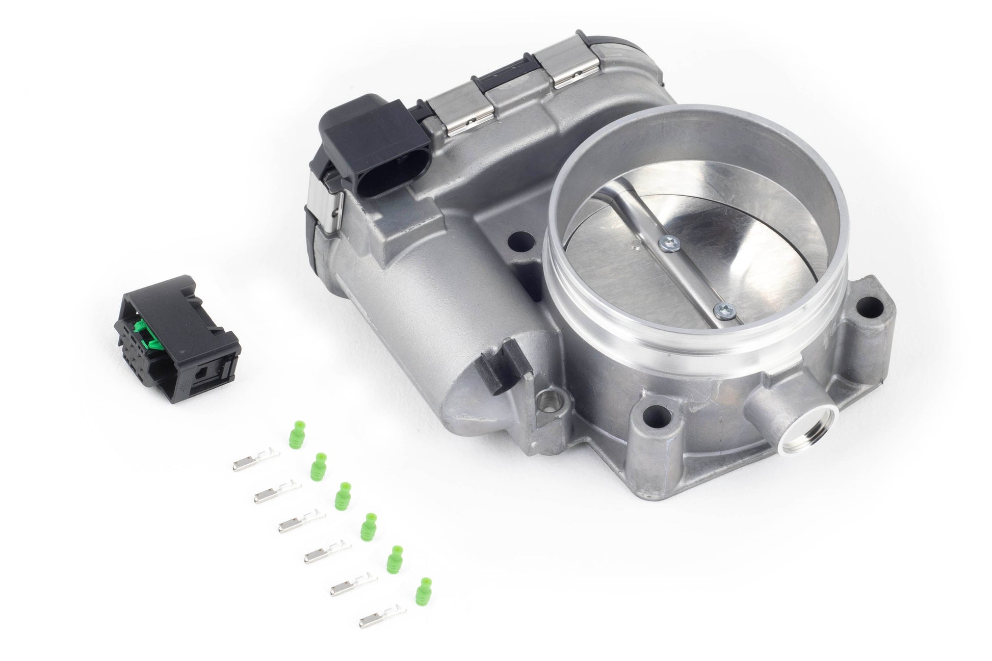 Haltech Bosch 74mm Electronic Throttle Body - Includes connector and pins