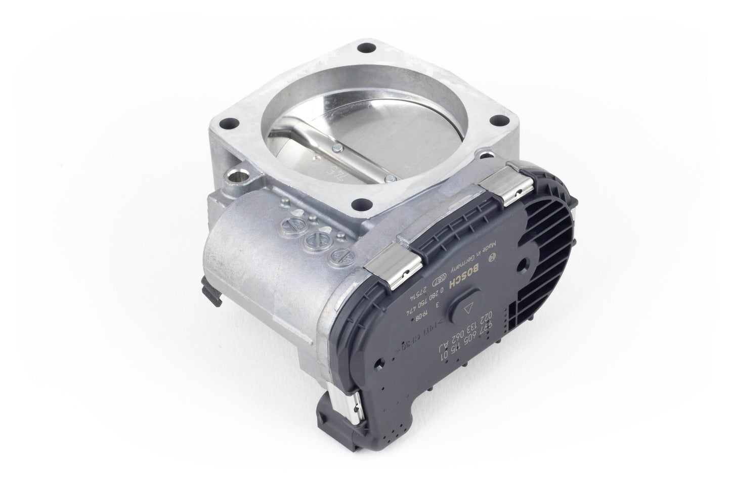 Bosch 74mm Electronic Throttle Body - Includes connector and pins