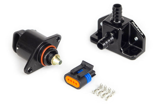 Haltech Idle Air Control Kit - Billet 2 Port Housing With 2 Screw Style Motor