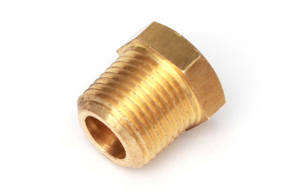 Haltech Adaptor - Brass 1/8" NPTF to 3/8" NPTF