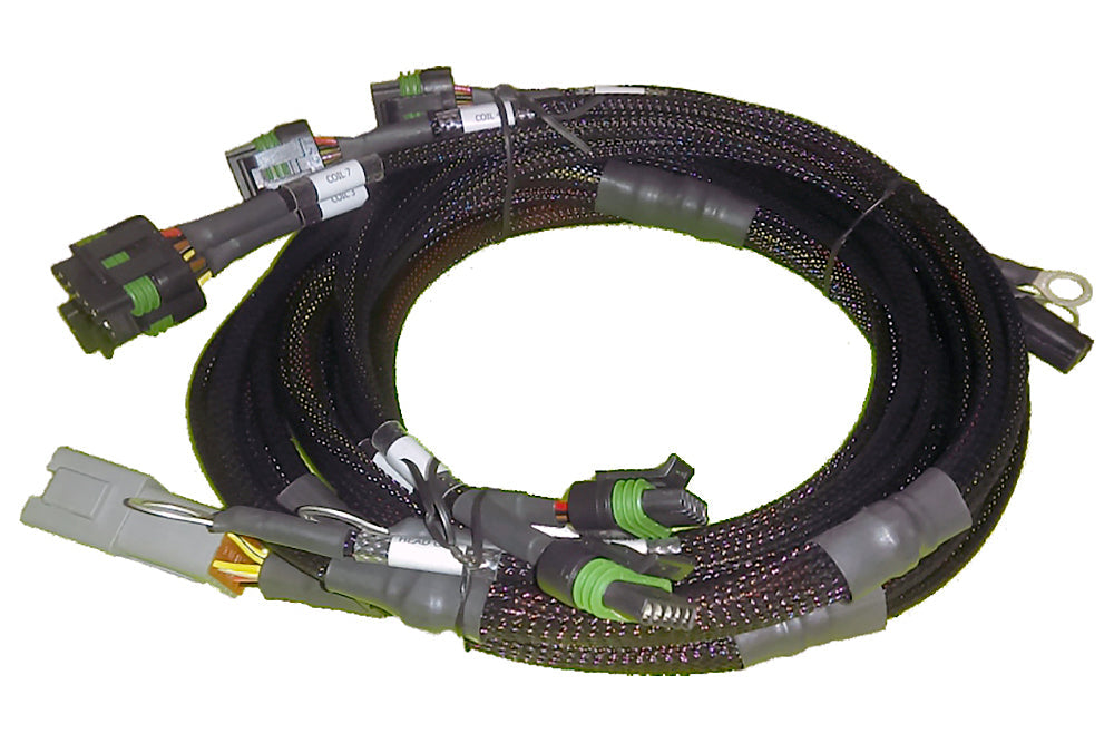 Haltech V8 GM/Chrysler Hemi Small/Big Block 8 x Individual High Output IGN-1A Inductive Coil Harness
