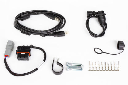 Top view of Haltech Elite PRO Plug-in ECU die-cast aluminium case