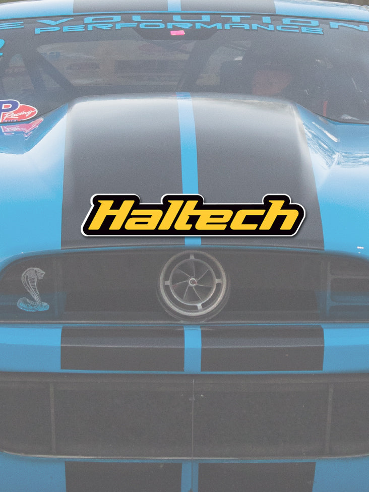 Haltech Logo Colour Sticker