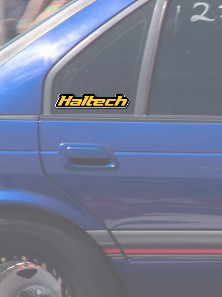 Haltech Logo Colour Sticker