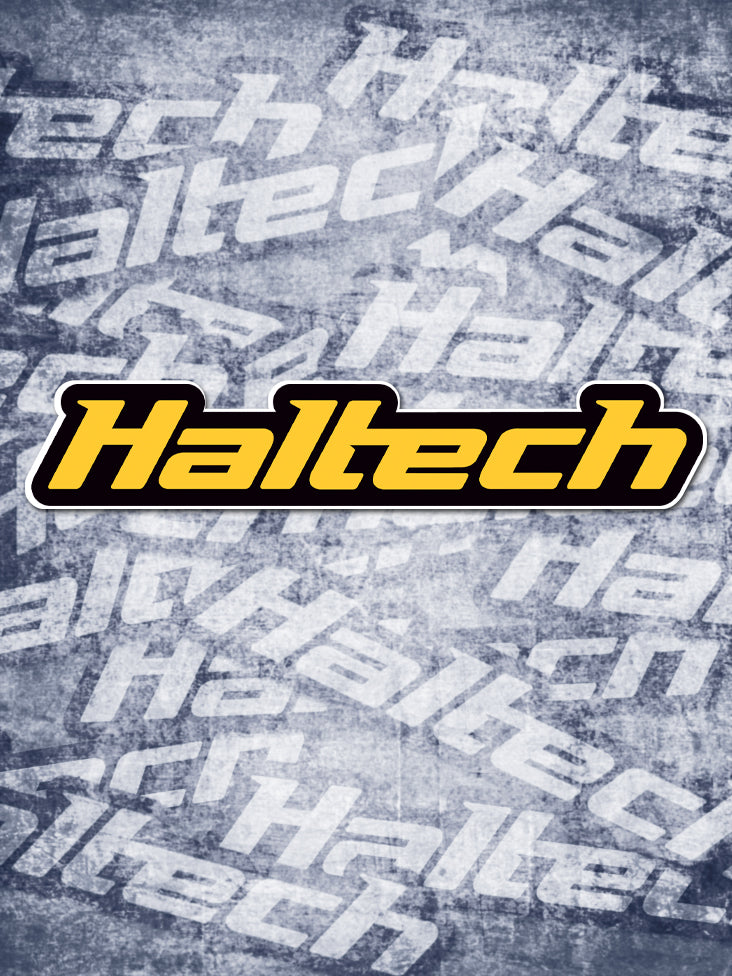 Haltech Logo Colour Sticker - Yellow