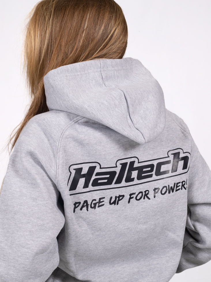 Haltech "Classic" Hoodie Grey