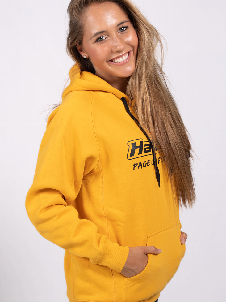 Haltech "Classic" Hoodie Yellow