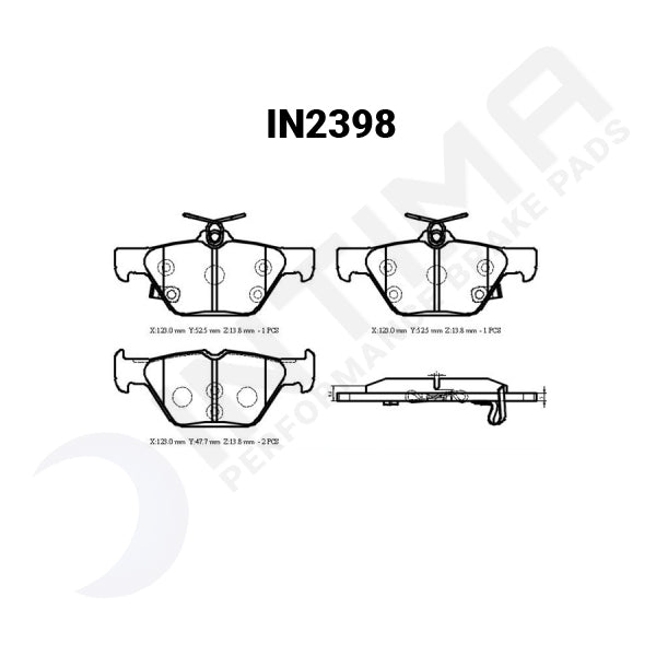 Subaru Forester 2018+     IN2398 Rear Intima SS