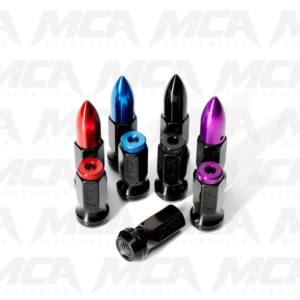 MCA Real Wheel Nut End Caps