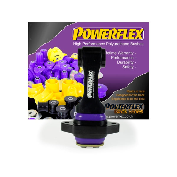 Powerflex PFF26-122P billet aluminium lower torque mount with purple and black polyurethane bushes for Hyundai i30 N