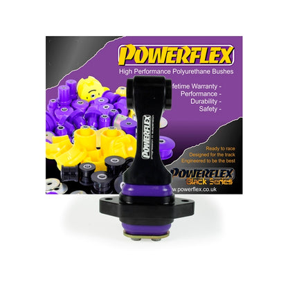 Powerflex PFF26-122P billet aluminium lower torque mount with purple and black polyurethane bushes for Hyundai i30 N