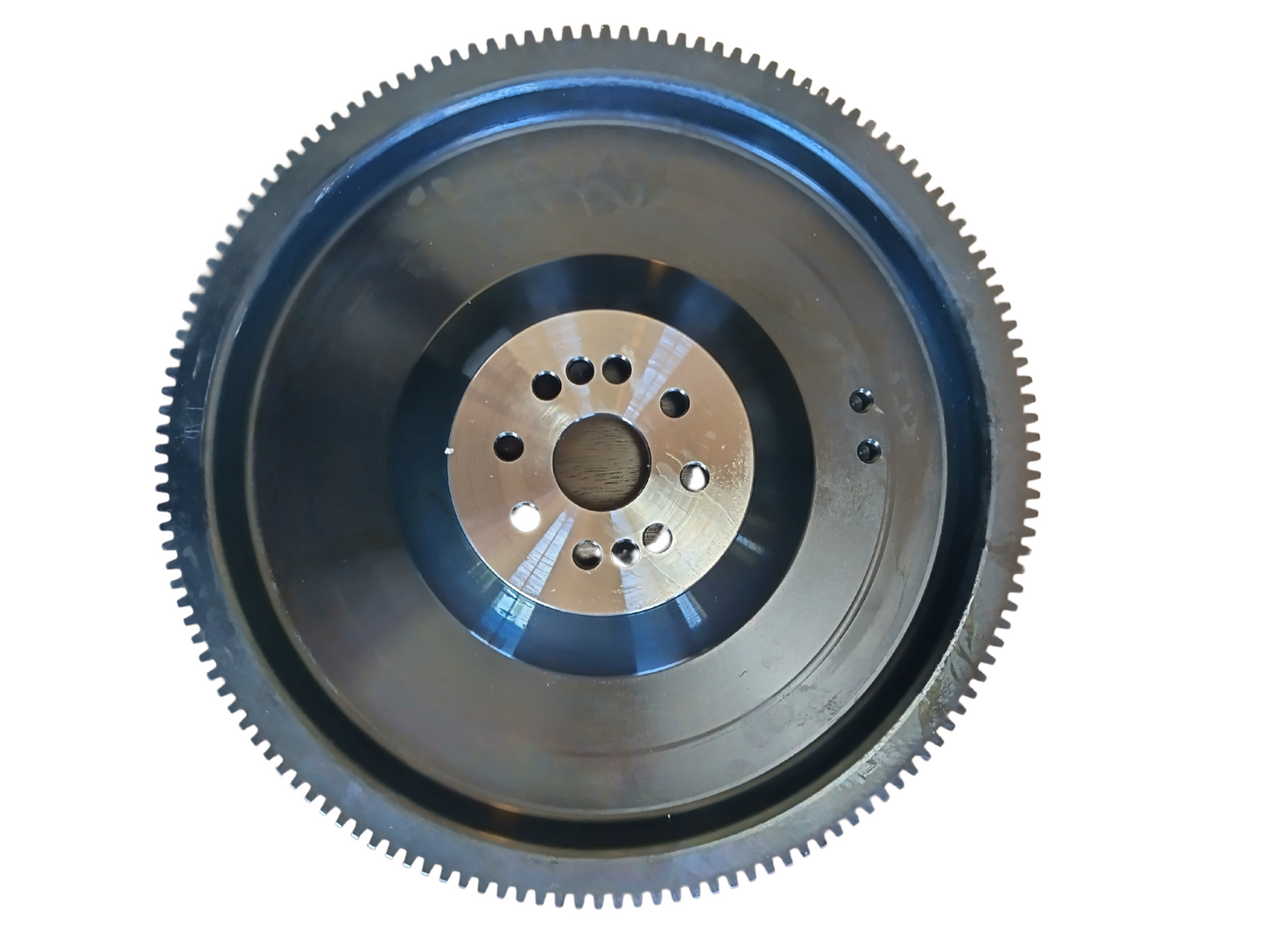 Race-proven FGM112C flywheel for VT Commodore T5 transmission, engineered for Ecotec V6 engines to enhance acceleration and performance