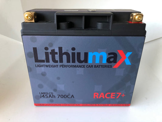 Lithiumax RACE7+ 700CA ULTRA-LIGHTWEIGHT Battery