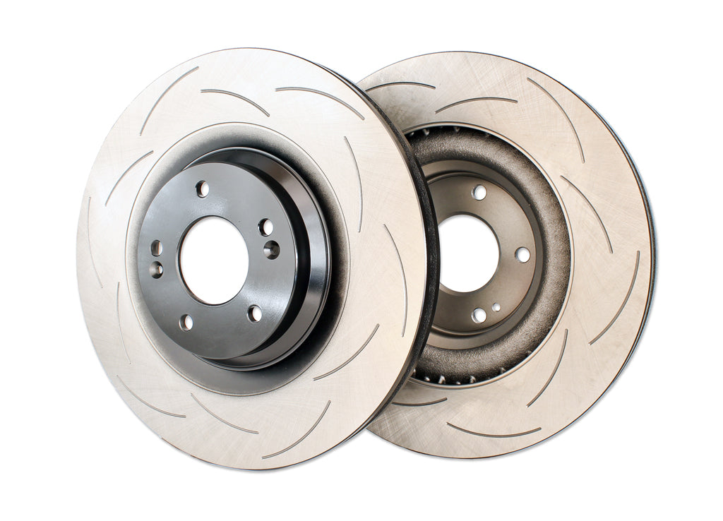 Intima HCS slotted front brake rotor pair 345mm for Hyundai i30N pre-facelift – HCR30768