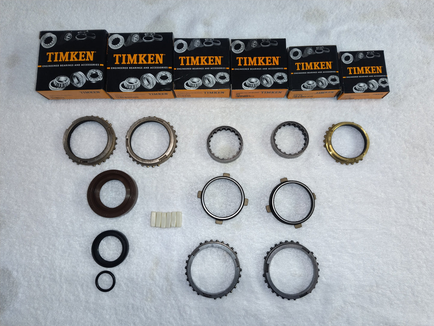 Tremec T5 rebuild with bearings and synchros