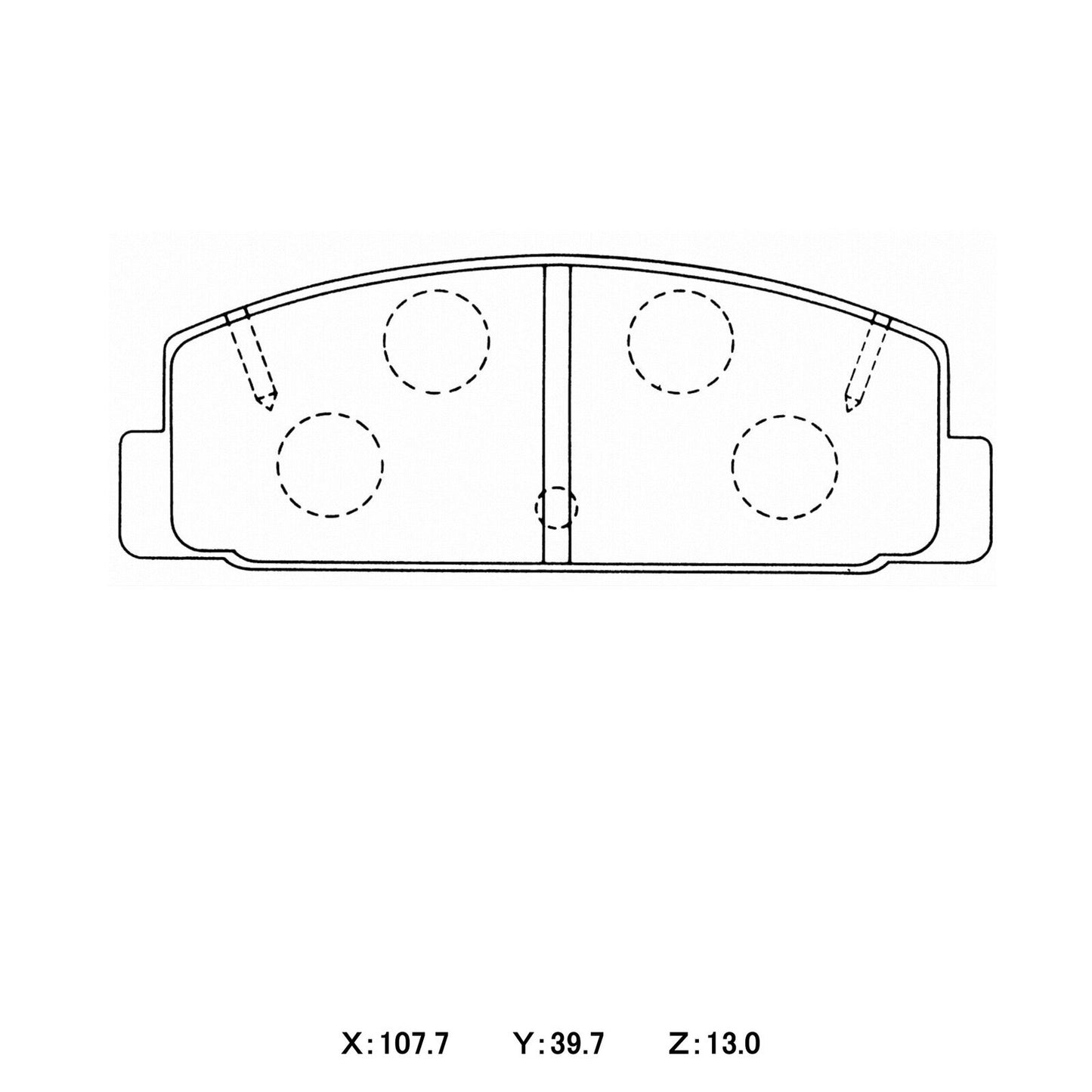 WinmaX W6.5 Race Brake Pads Mazda RX7 FC / FD Rear