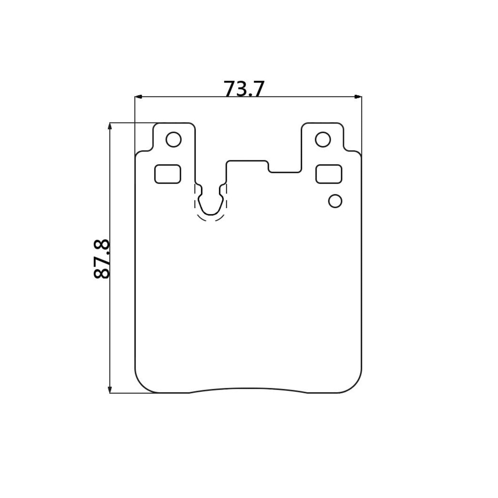 WinmaX W2 Street Performance Brake Pads BMW M2 / M3 / M4 Rear