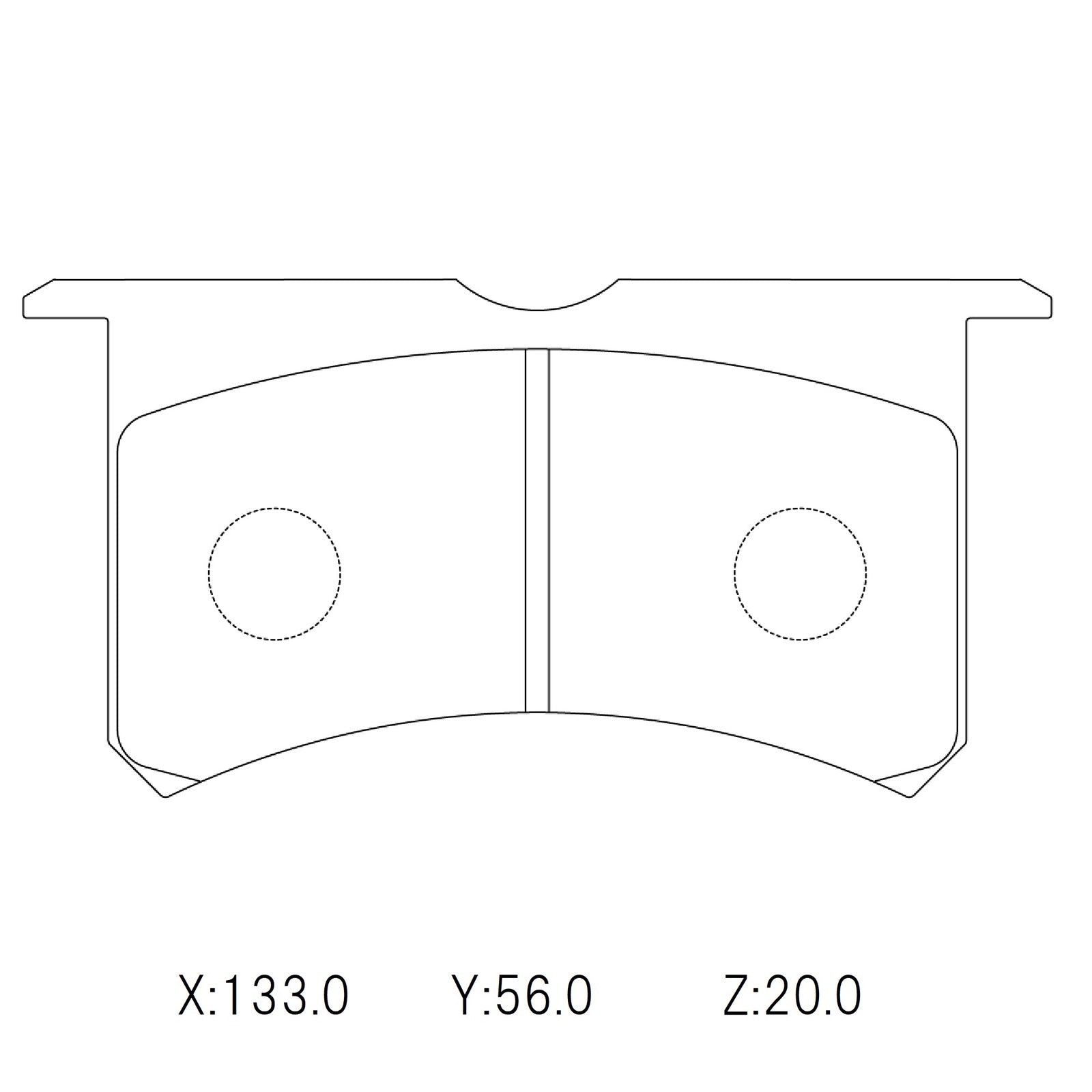 OEM upgrade brake pads for performance minded drivers.
Performance pads, not track pads. AP 4 piston CP8350