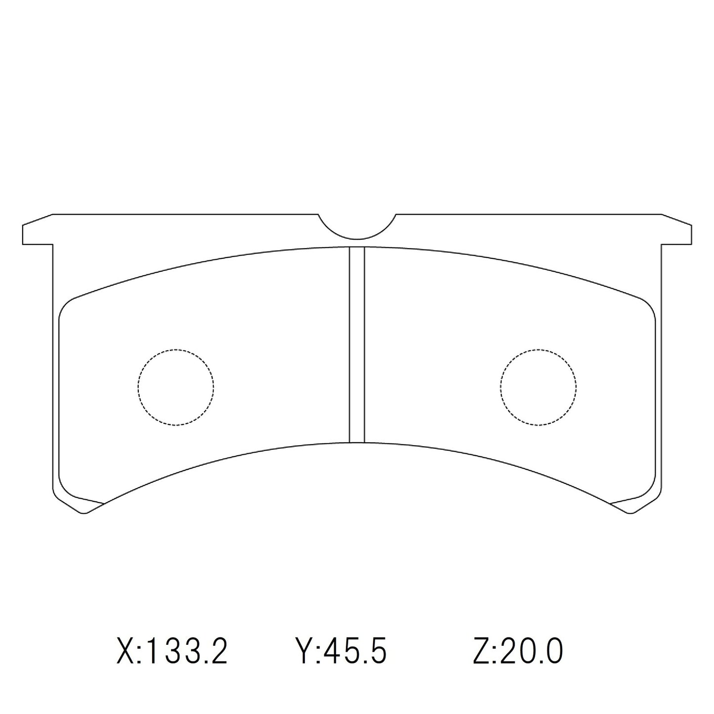 WinmaX W3 Performance Trackday Brake Pads Wilwood Superlite 7416 & 7420