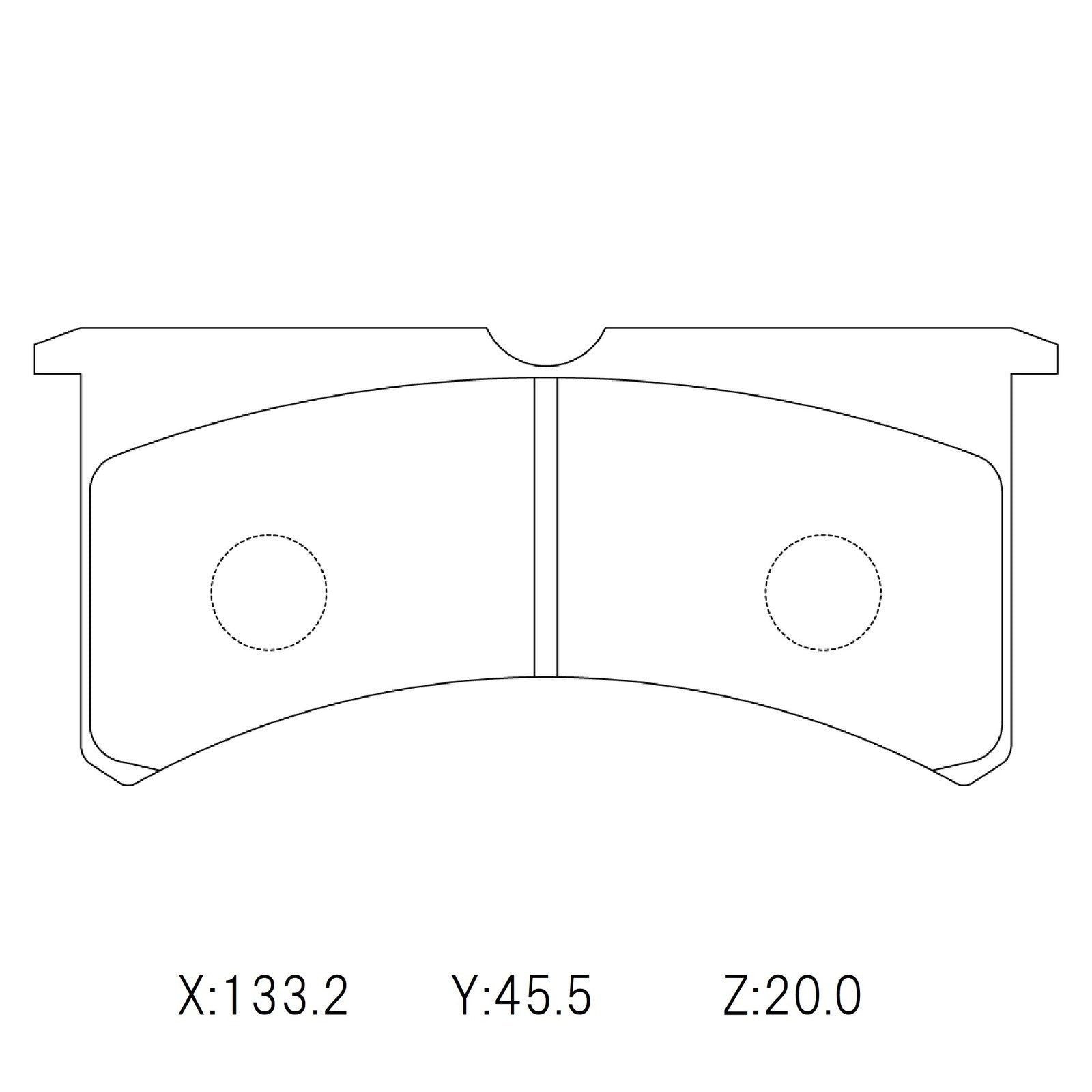 WinmaX W7 Race Brake Pads Wilwood Superlite 7416 & 7420