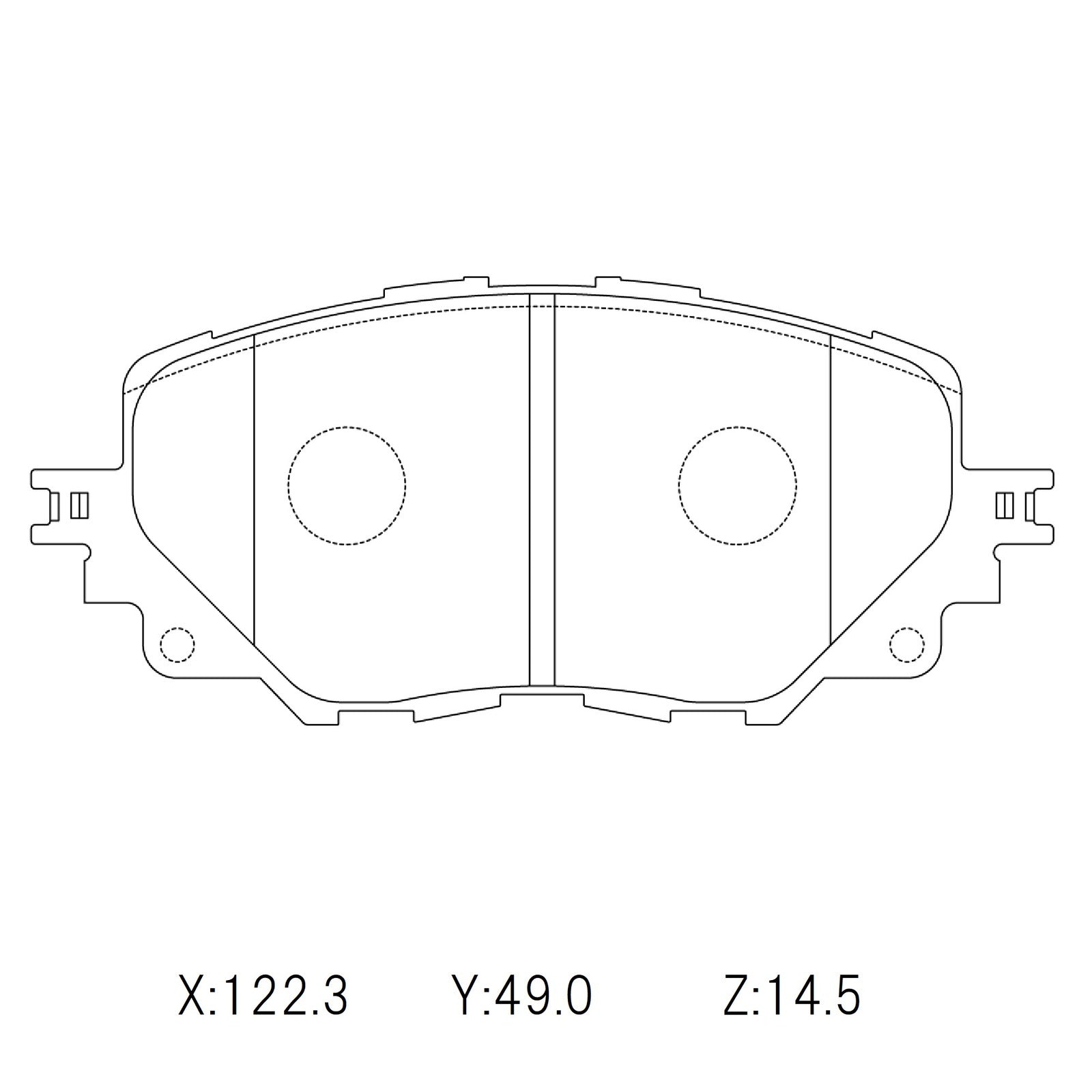 WinmaX W1 Street Performance Brake Pads Mazda MX5 ND Front