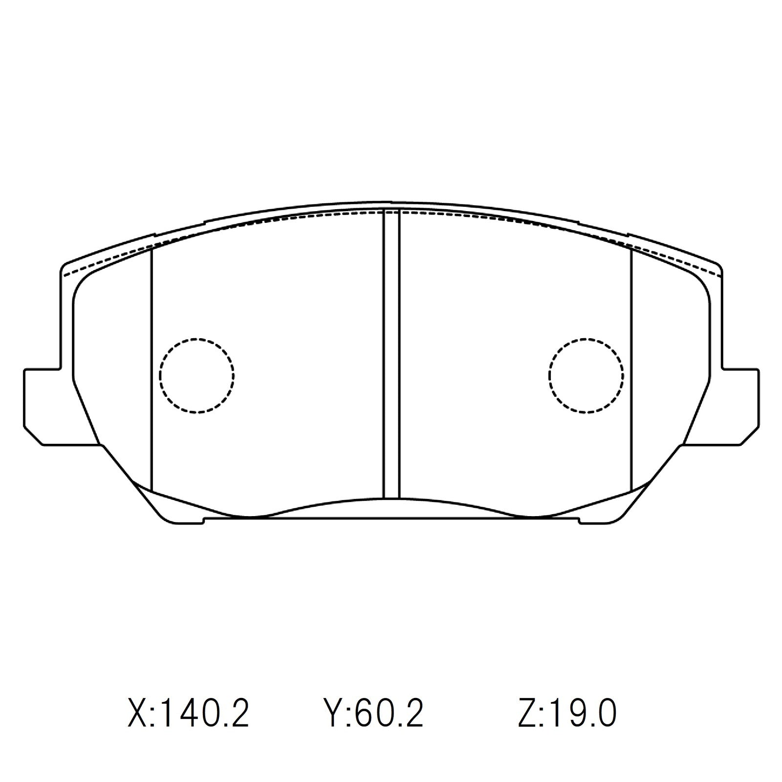 WinmaX W3 Performance Trackday Brake Pads Hyundai i30N Front