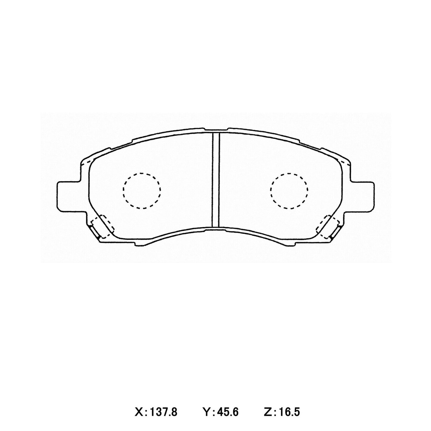 WinmaX W3 Performance Trackday Brake Pads Subaru Impreza / Forester / Liberty / Outback Front