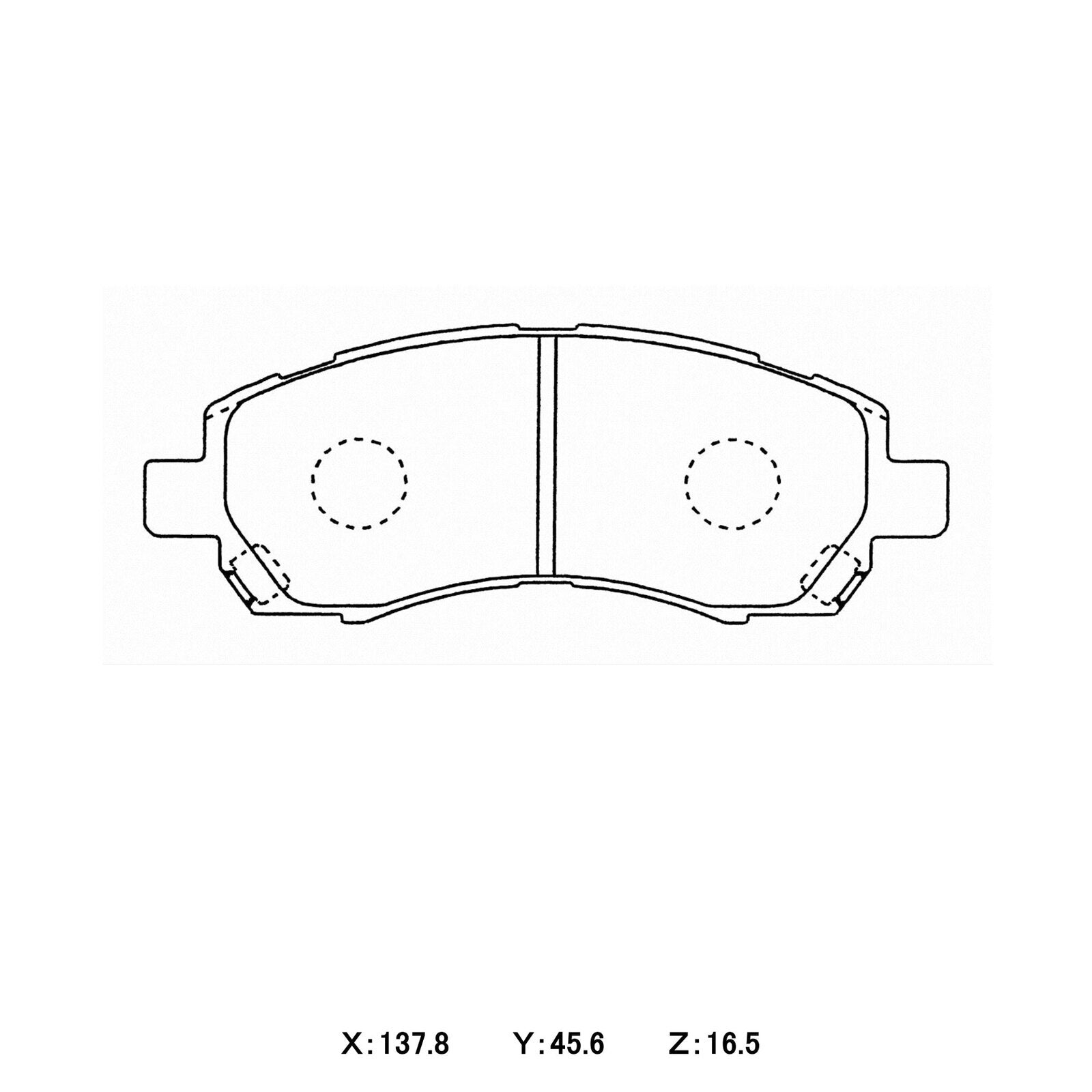 WinmaX W3 Performance Trackday Brake Pads Subaru Impreza / Forester / Liberty / Outback Front