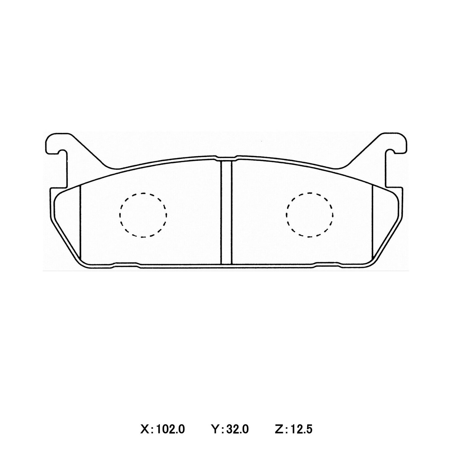 WinmaX W6.5 Race Brake Pads MAZDA MX5 (NA6) Rear